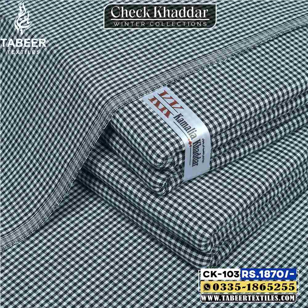 CK-103 CHECK KHADDAR CK-103 - Image 1