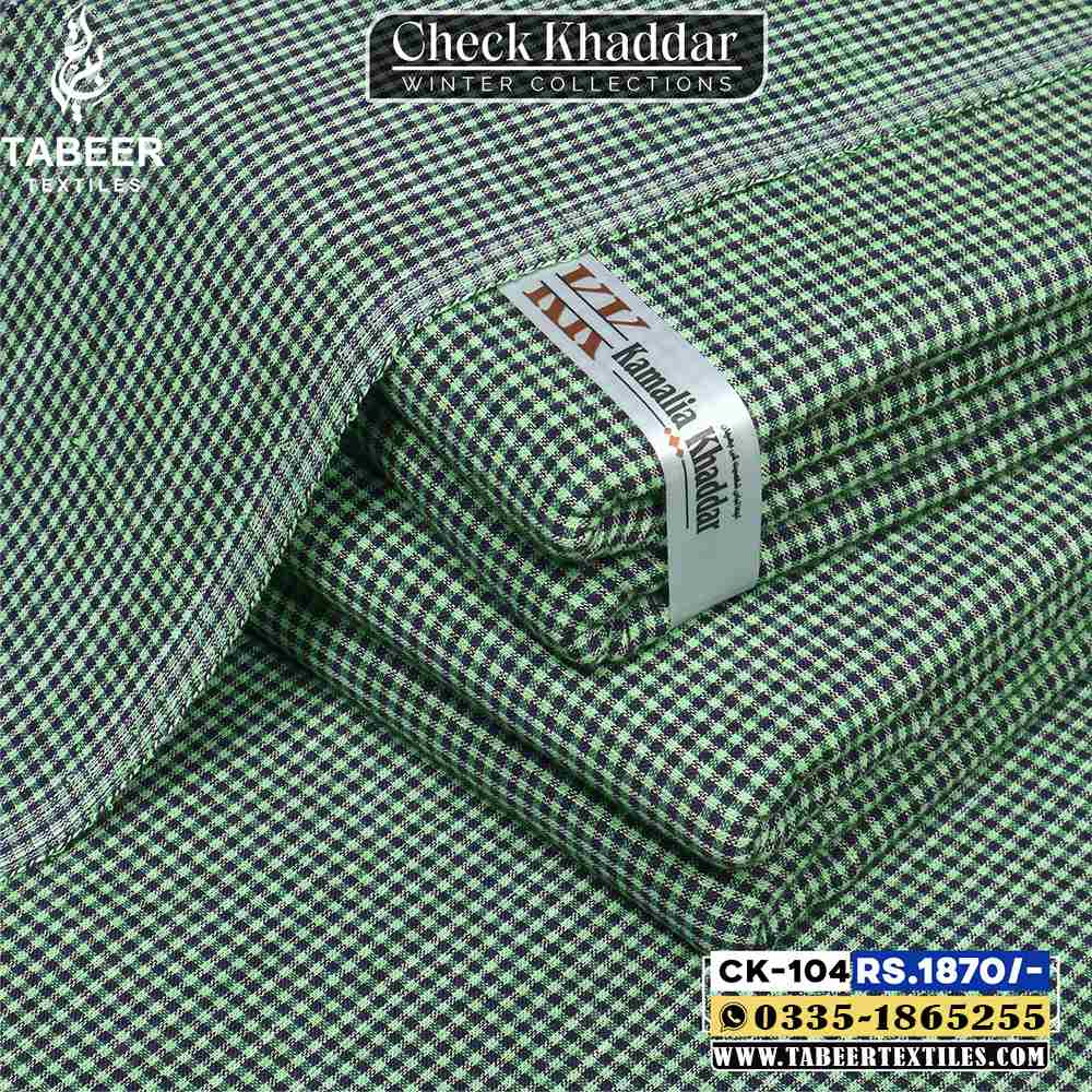CK-104 CHECK KHADDAR CK-104 - Image 1