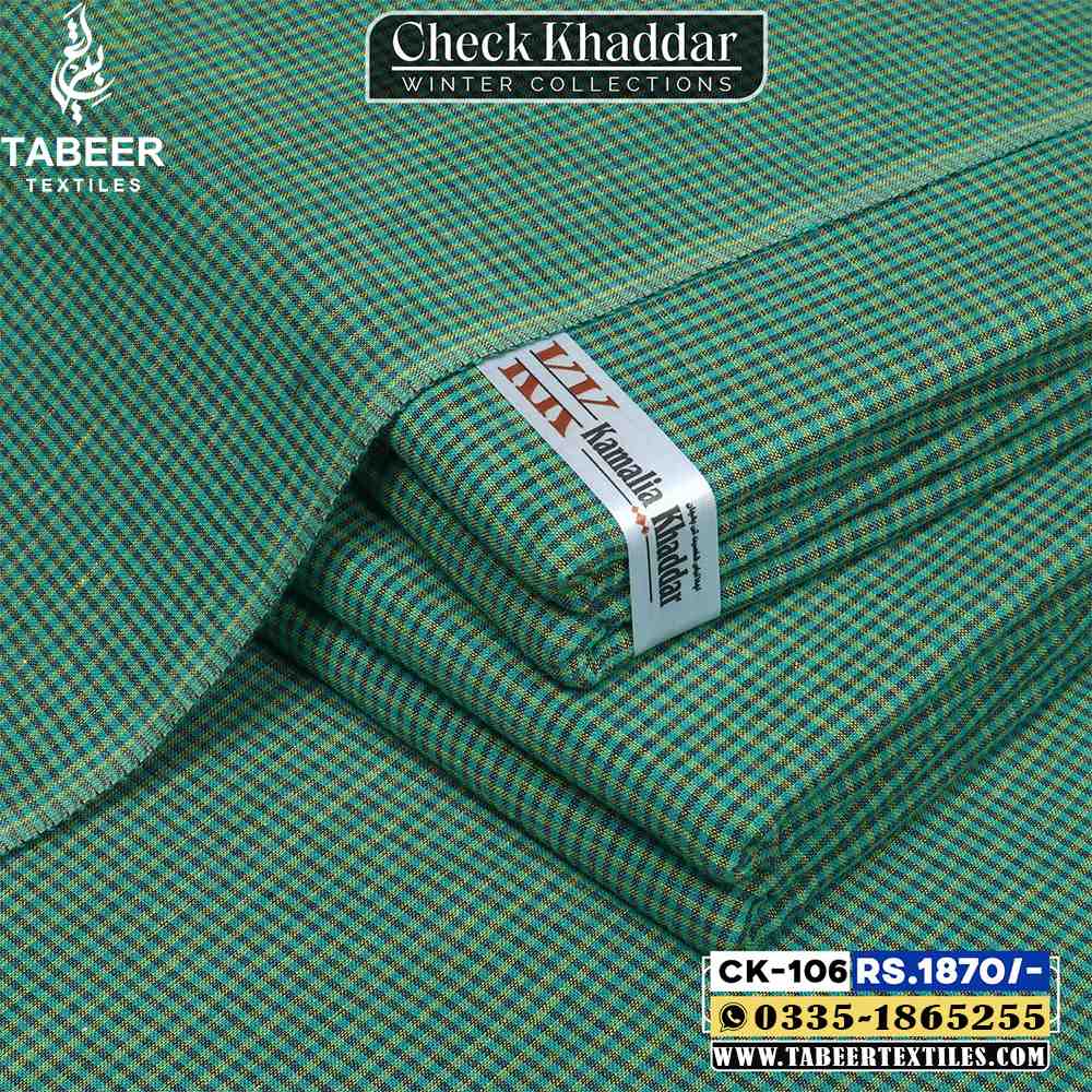 CK-106 CHECK KHADDAR CK-106 - Image 1
